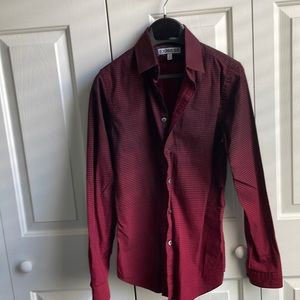 Express Button Up Dress Shirt- Slim Fit